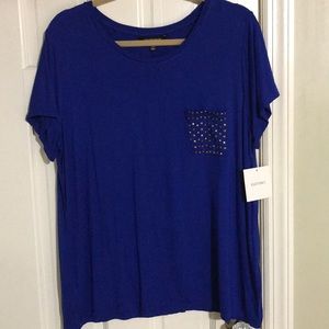 ELLEN TRACY TOP.     JP